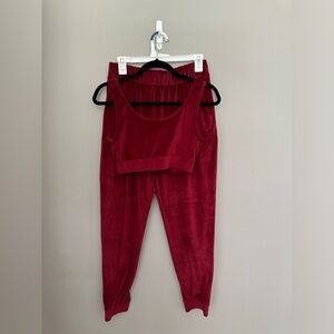 Velvet Two Piece Set